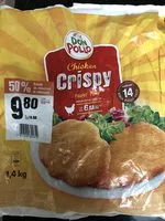 Mängden socker i Chicken Crispy