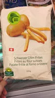 Mängden socker i Frites au four suisses