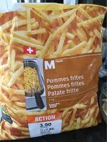 Mängden socker i Pommes Frites