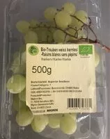 Mängden socker i Raisins blancs sans pepin