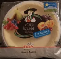 Mängden socker i Pâte brisée pur beurre