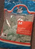 Mängden socker i Bonbons glaçons