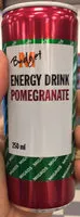 Mängden socker i Energy drink flavour pomegranate