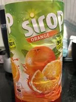Mängden socker i Sirop orange