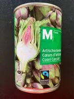 Mängden socker i Coeurs d'artichauts