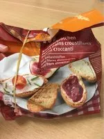 Mängden socker i Petits pains croustillants