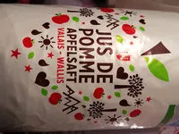 Mängden socker i Jus de pomme valais