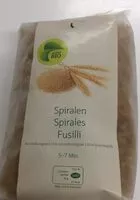 Mängden socker i Spirales à la semoule intégrale
