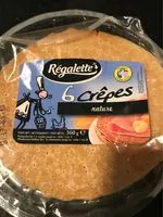 Mängden socker i Crêpes Nature