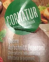 Mängden socker i Charcuterie aux poivrons
