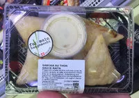 Mängden socker i Samosa au thon