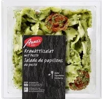 Mängden socker i Salade de papillons au pesto