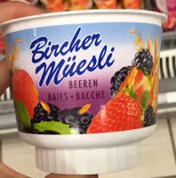Mängden socker i Bircher muesli