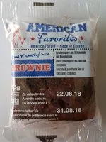 Mängden socker i American brownie