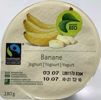 Mängden socker i Yogourt Banane Bio
