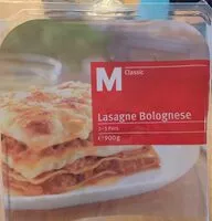Mängden socker i Lasagne Bolognese