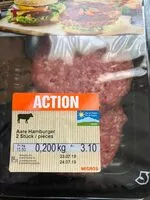 Mängden socker i Aare Hamburger