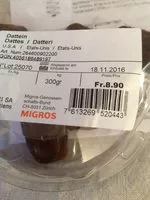 Mängden socker i Dattes