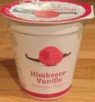 Mängden socker i Himbeere-Vanille Schwyzer jogurt