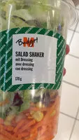 Mängden socker i Salad Shaker mit dressing
