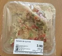Mängden socker i Salade de quinoa