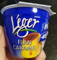 Mängden socker i Flan Caramel Léger