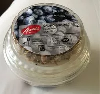 Mängden socker i Crunchymuesli