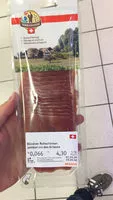 Mängden socker i Jambon cru des Grisons