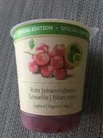 Mängden socker i Yoghurt groseille