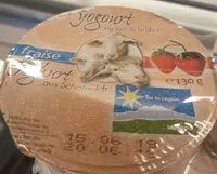Mängden socker i Yogourt au lait de brebis fraise de la région