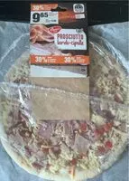 Mängden socker i Pizza au jambon/lard/oignion