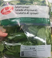 Mängden socker i Salade d'épinards