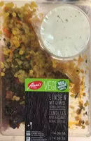 Mängden socker i Lentilles Avec Légumes Herbal Dressing