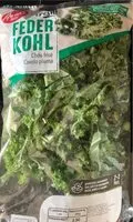 Mängden socker i Feder Kohl - Chou frisé