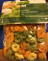 Mängden socker i Tortelini trois couleur