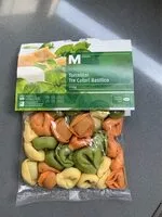 Mängden socker i Tortellini Tre Colori Basilico