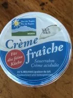 Mängden socker i Crème fraîche