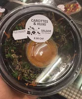 Mängden socker i Salade de carottes et d'algues