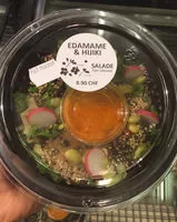 Mängden socker i Salade d'edamame et d'algues