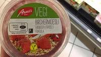 Mängden socker i Vegi Birchermüesli Fraise