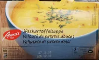 Mängden socker i Süsskartoffelsuppe