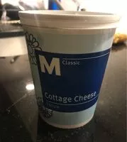 Mängden socker i Cottage cheese