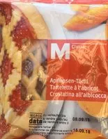 Mängden socker i Tartelette à l'abricot