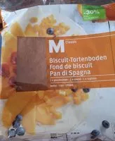 Mängden socker i Fond de Biscuit