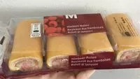 Mängden socker i Himmbeer-rollen
