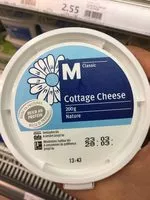 Mängden socker i Cottage cheese
