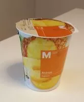 Mängden socker i Ananas joghurt