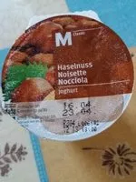Mängden socker i Yogourt noisette