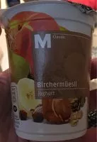 Mängden socker i Birchermüesli
