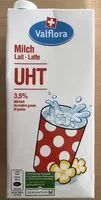 Mängden socker i Lait entier UHT